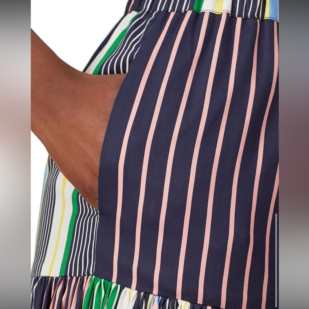 Tory Burch Multicolor Striped Maxi Skirt - Picture 12 of 13